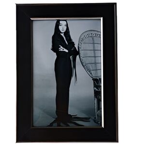 Addams Family Morticia Vintage 60s original Gothic Punk Rock Miss attitude frame